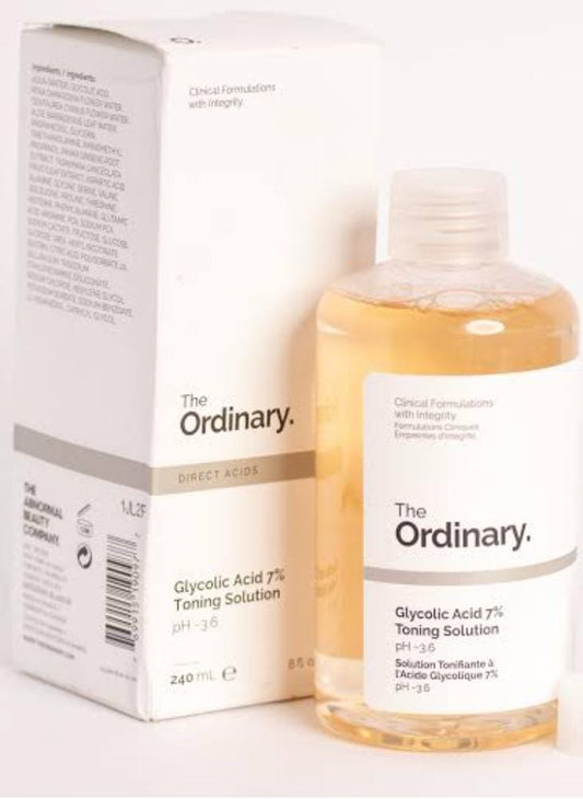 Ordinary glycolic  acid 7% toning solution