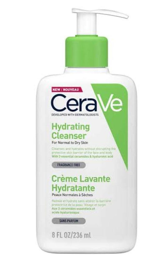 Cerave hydrationg cleanser